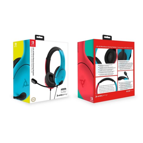 PDP Gaming LVL40 Wired Stereo Gaming Headset for Nintendo Switch - Image 2