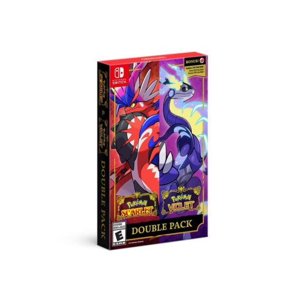 Pokemon Scarlet and Pokemon Violet Double Pack - Nintendo Switch