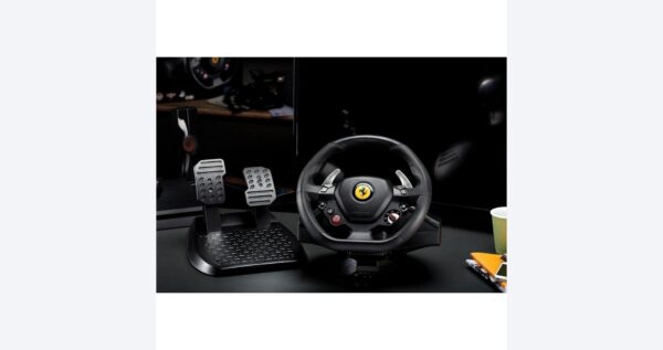 Thrustmaster T80 Ferrari 488 GTB Edition Racing Wheel for PlayStation 4 - Image 2